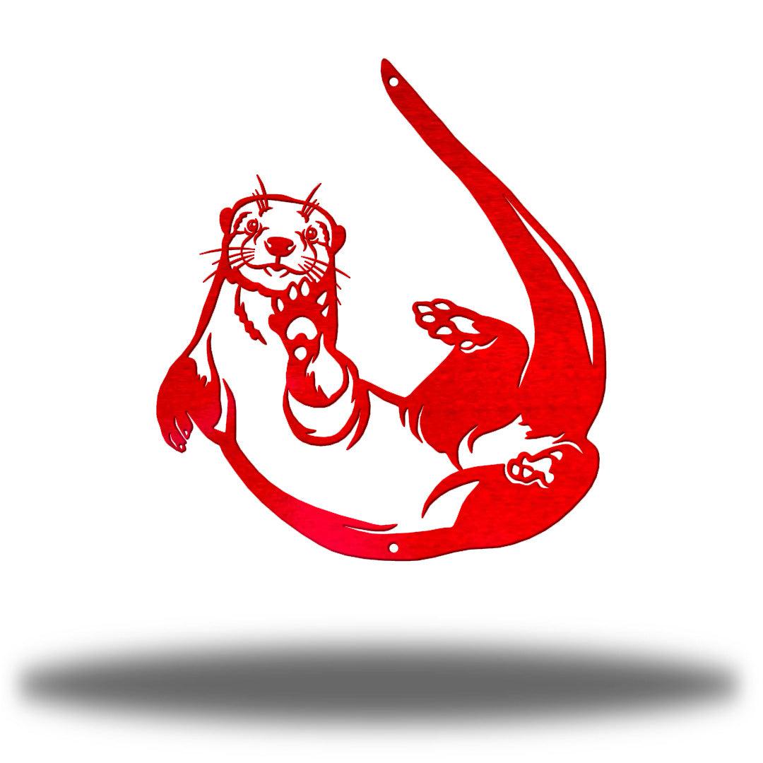 Riverside Designs-Otter-Metal Wall Art Décor